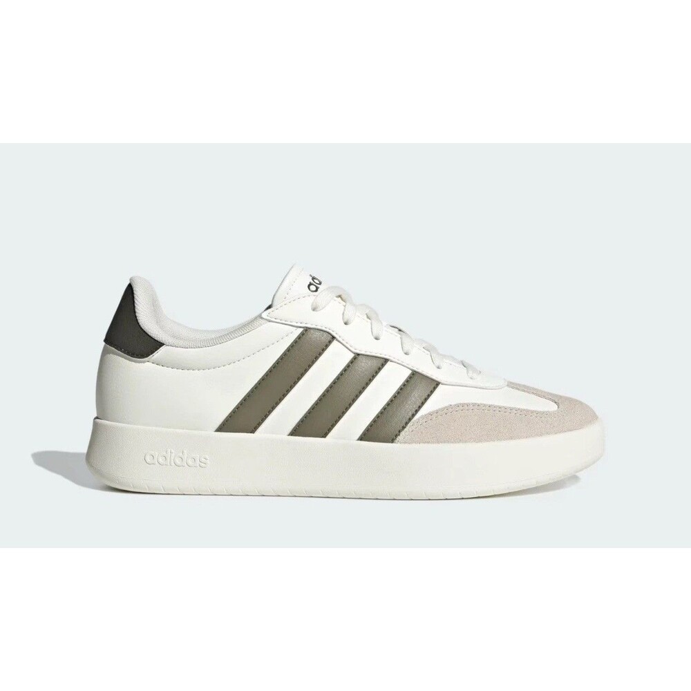 Adidas Barreda JI2309 Sneaker Men's Off White Olive Sportswear Shoes 7-12.5